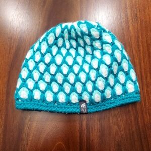 The North Face Kokomo Green Briar Hand Knit Fleece Lined Beanie Unisex One Size